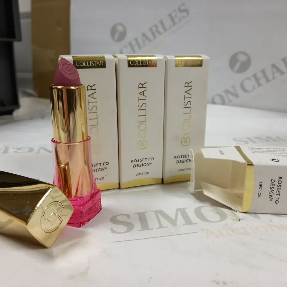 COLLISTAR ROSETTO DESIGN LIPSTICK IN 4 LAVANDA  x4