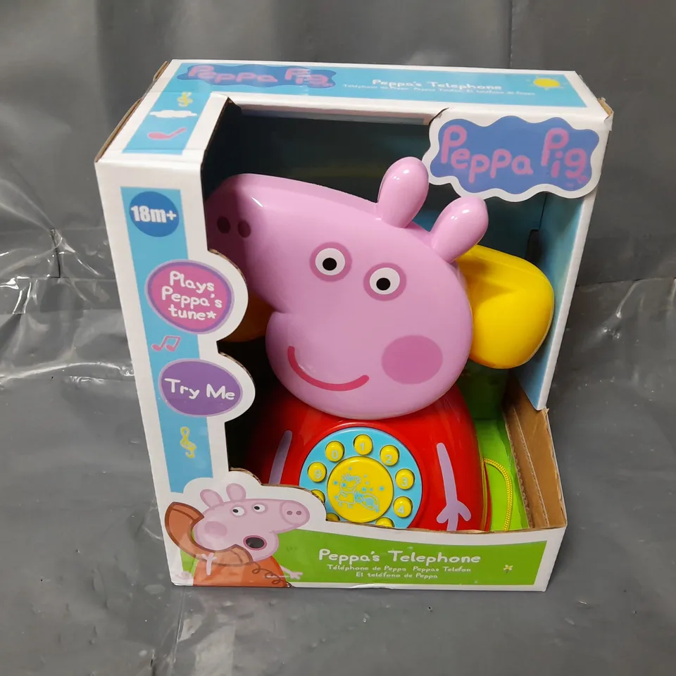 BOXED PEPPAS PIG TELEPHONE