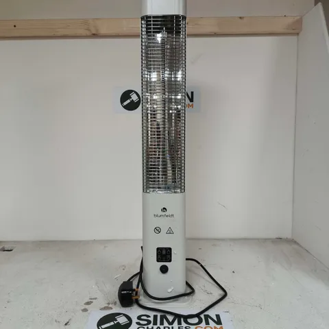 BLUMFELDT REMOTE CONTROL PORTABLE PATIO HEATER - COLLECTION ONLY