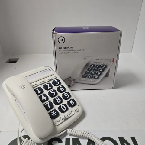 BT BIG BUTTON 200 LANDLINE TELEPHONE