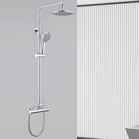 BOXED BERTILLE THERMOSTATIC SHOWER WITH ADJUSTABLE SHOWER HEAD