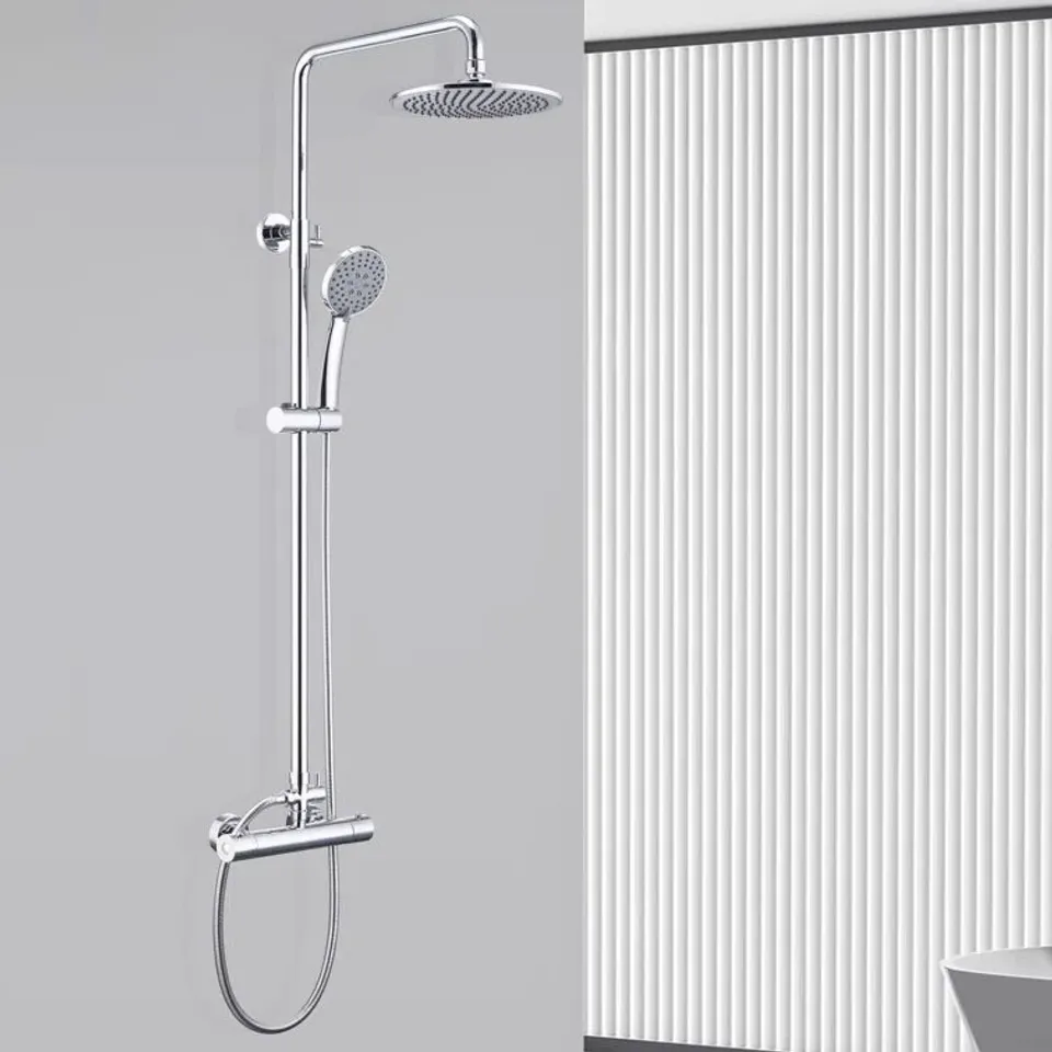 BOXED BERTILLE THERMOSTATIC SHOWER WITH ADJUSTABLE SHOWER HEAD