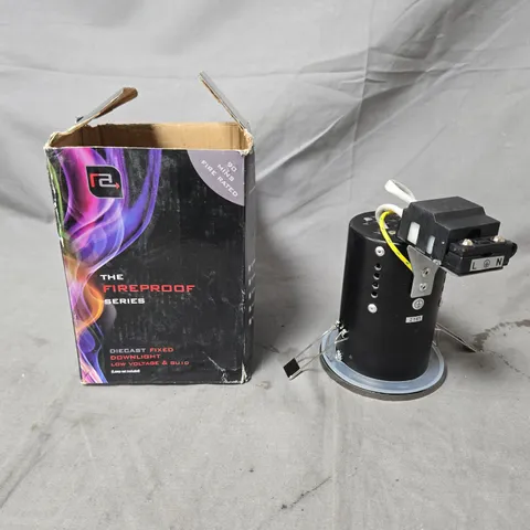 THE FIREPROOF SERIES DIECAST FIXED DOWNLIGHT – LOW VOLTAGE GU10 (BOXED)