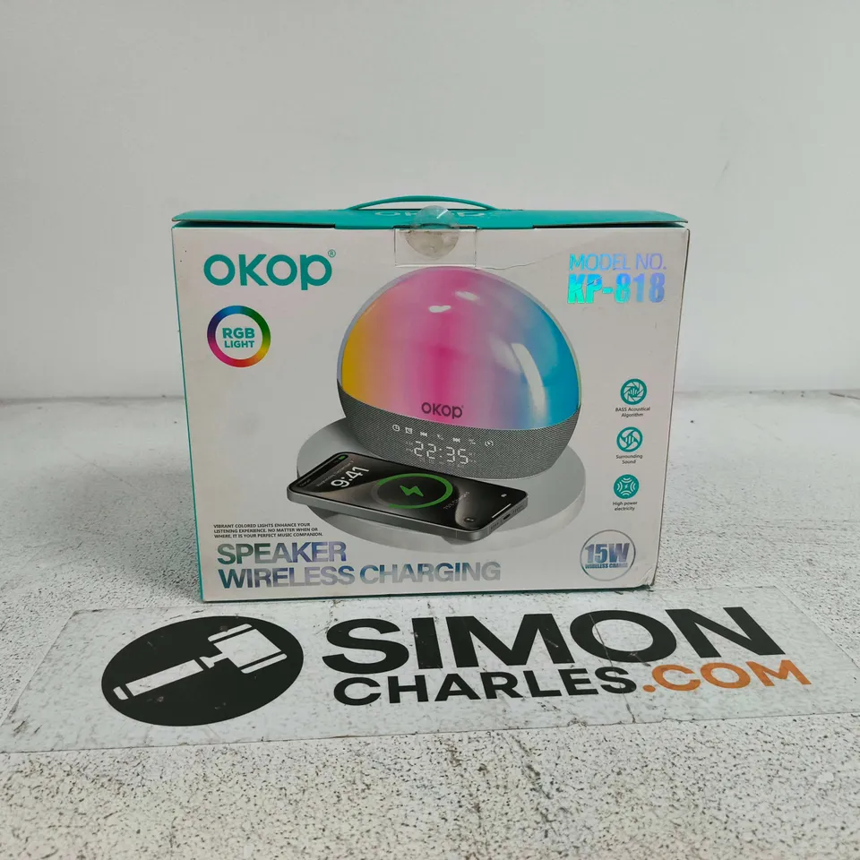 OKOP SPEAKDER WIRELESS CHARGING KP - 818