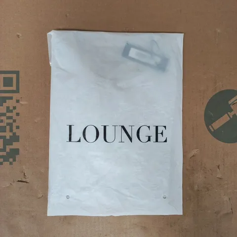 BAGGED LOUNGE SUNDAY CLUB SHORT SLEEVE T-SHIRT IN GREY MARL SIZE SMALL