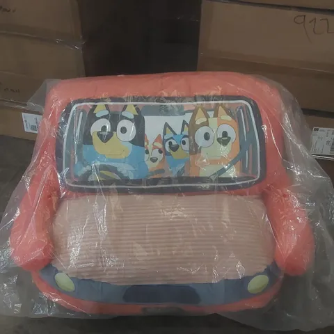 BAGGED BLUEY CAR PLUSH SOFA