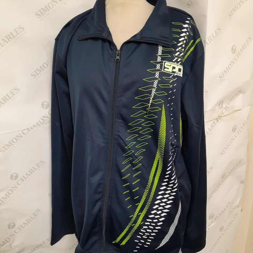 ATLAS FOR MENT TRACKSUIT IN NAVY SIZE L