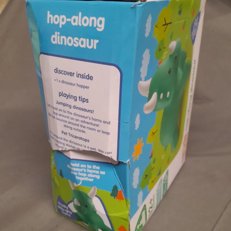 BOXED ELC HOP-ALONG DINOSAUR 