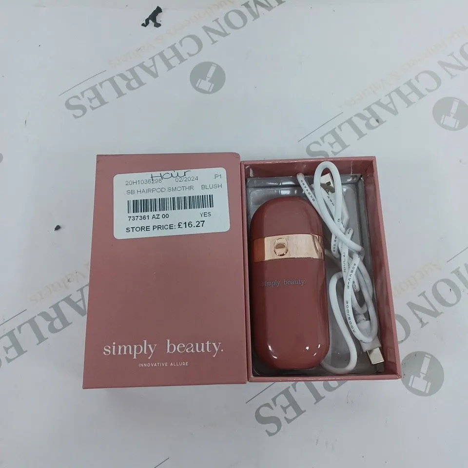 BOXED SIMPLY BEAUTY HAIRPOD DUAL HAIR REMOVER