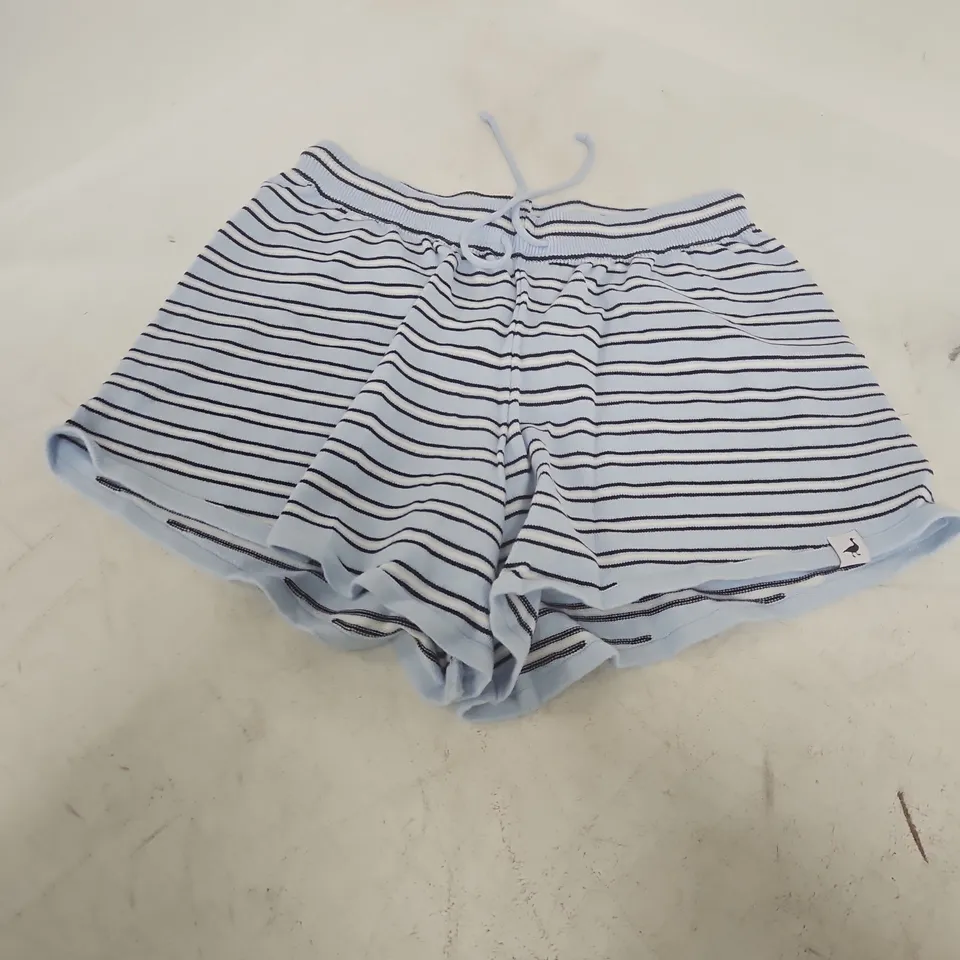 GOOSE & GANDER STRIPED SHORTS – MEDIUM