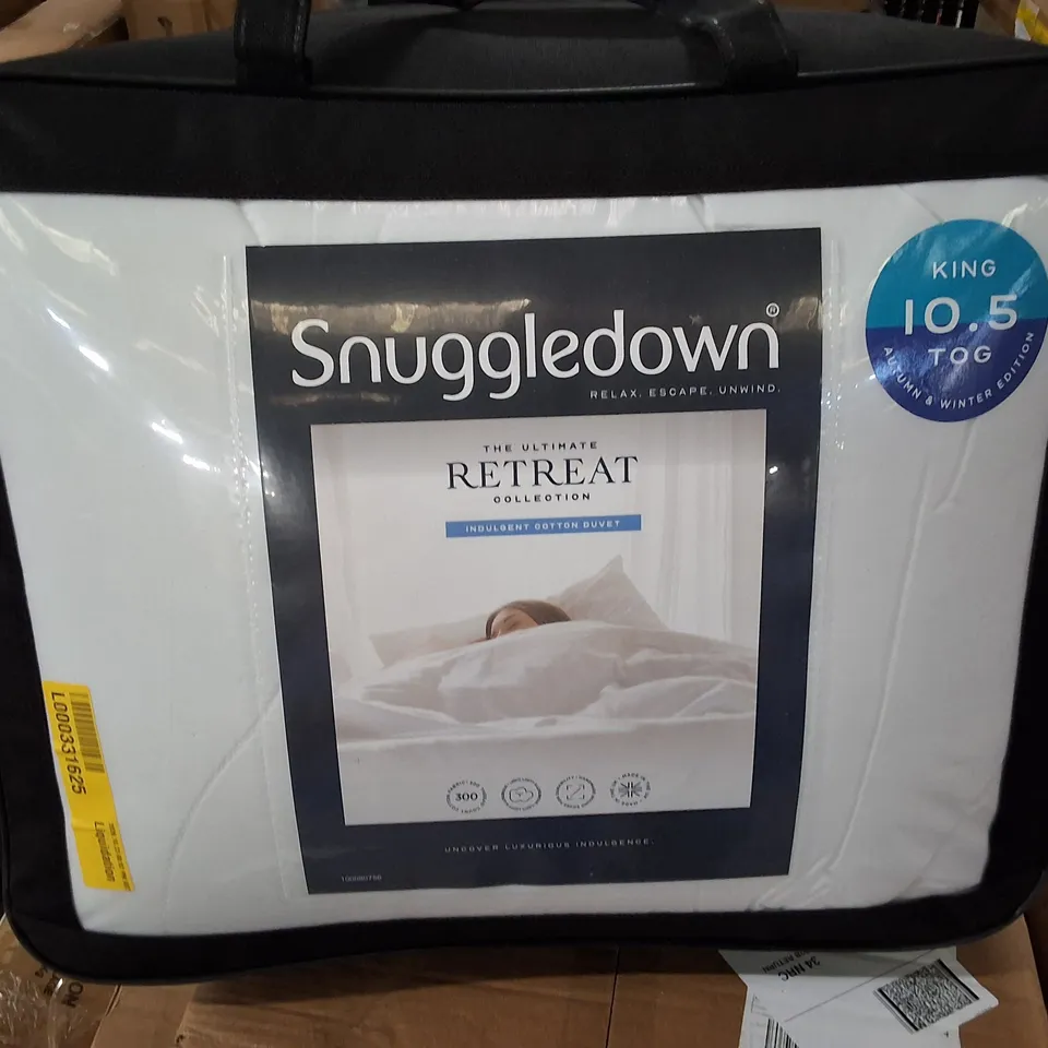 SNUGGLEDOWN THE ULTIMATE RETREAT COLLECTION INDULGENT COTTON DUVET