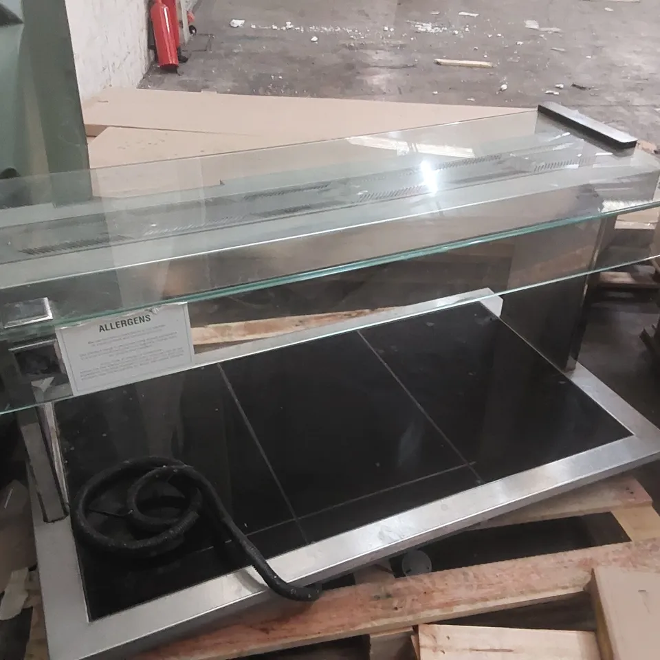 COMMERCIAL HOT DISPLAY COUNTER
