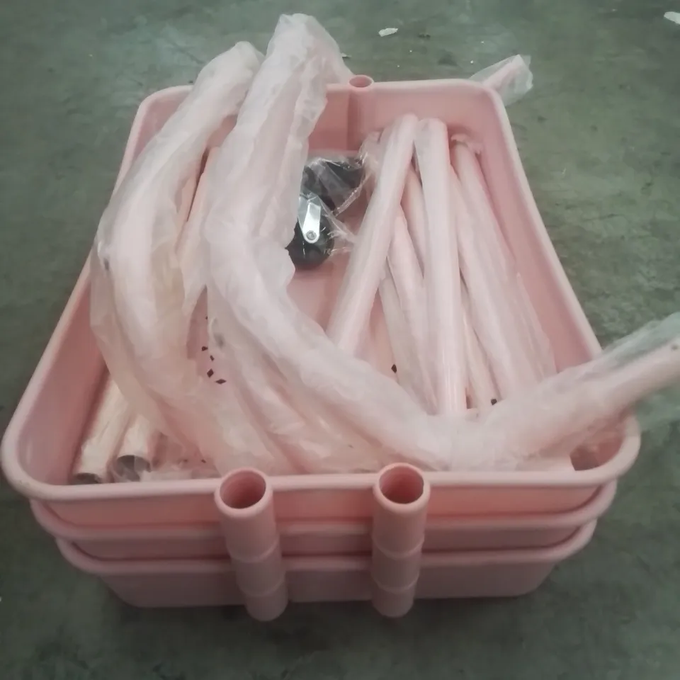 BOXED PINK STORAGE UNIT
