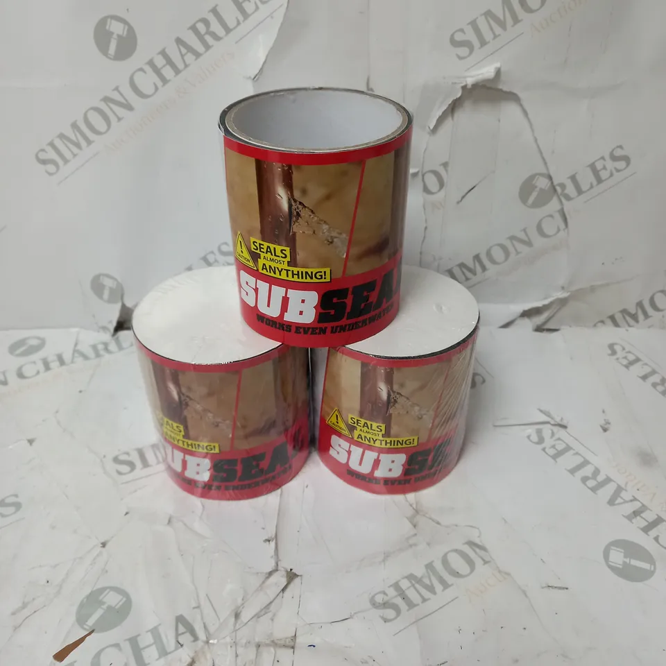 SFIXX SUBSEAL TAPE SET OF 3 - CLEAR