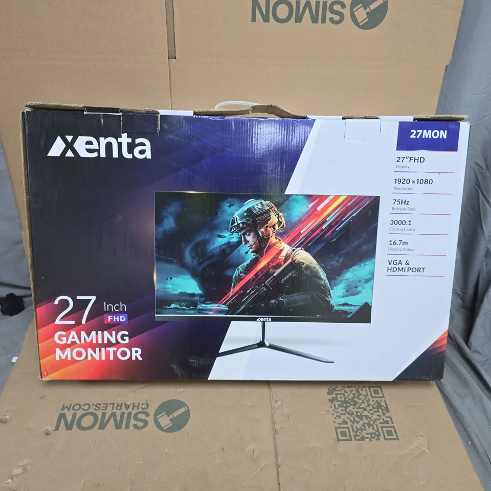 XENTA 27 INCH GAMING MONITOR – 1920X1080, 75HZ, VGA & HDMI (27MON)