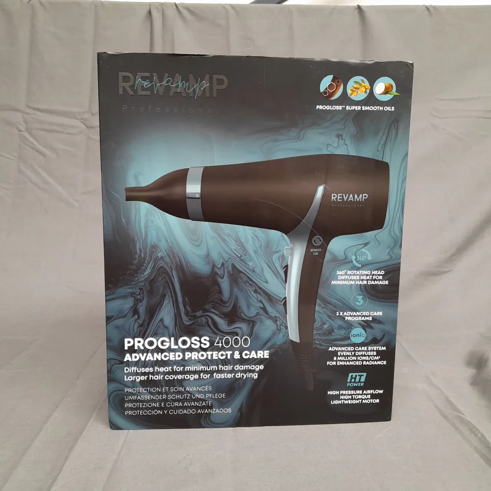 BOXED REVAMP PROGLOSS 4000 ADVANCED HAIRDRYER