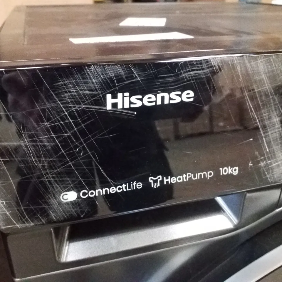 HISENSE 5S SERIES DH5S102BB WIFI-ENABLED 10 KG HEAT PUMP TUMBLE DRYER - BLACK