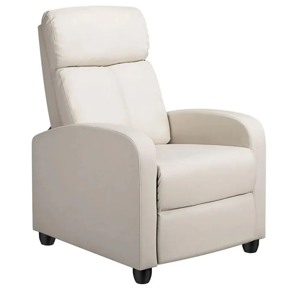 BOXED YAHEETECH HIGH-DENSITY SPONGE PUSH BACK RECLINER