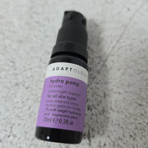 BOX OF APPROXIMATELY 20 X ADAPTOLOGY HYDRO PUMP BOOSTER – 10ML