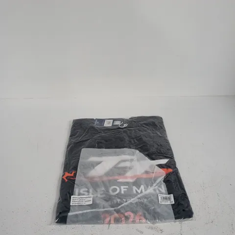 ISLE OF MAN TT TOURIST TROPHY GRAPHIC SHIRT NAVY 2XL