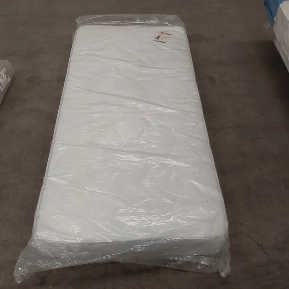 QUALITY BAGGED AIRSPRUNG 90CM SINGLE MATTRESS 