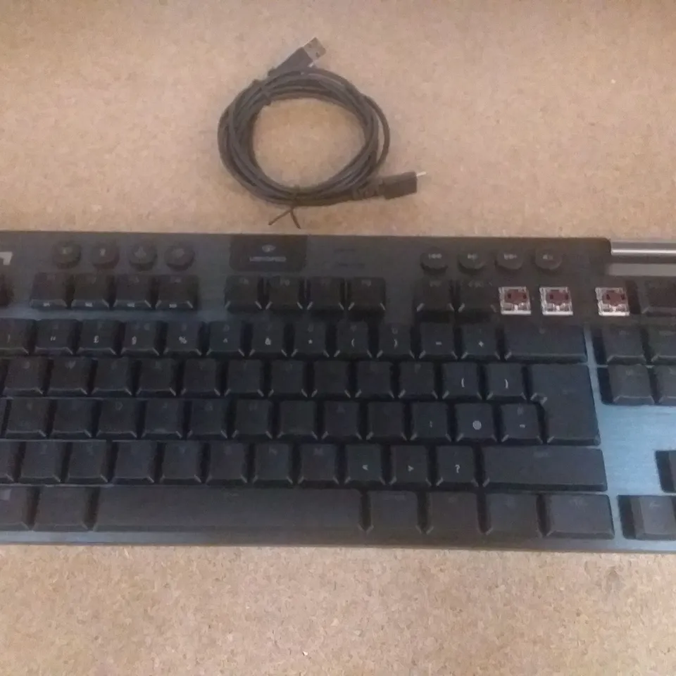 LOGITECH G915 TKL LIGHTSPEED WIRELESS RGB MECHANICAL GAMING KEYBOARD