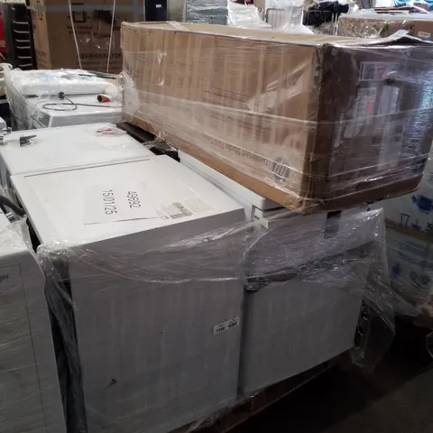 PALLET OF APPROXIMATELY 5 UNPROCESSED RAW RETURN WHITE GOODS TO INCLUDE