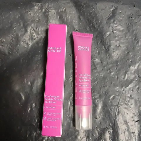 PAULA'S CHOICE PRO-COLLAGEN PEPTIDE FIRMING EYE SERUM β 15 ML