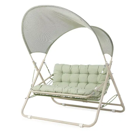 INNOVATORS DOUBLE CANOPY SWING SEAT CHAIR