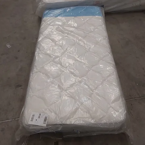 QUALITY BAGGED SINGLE 90cm AIRSPRUNG LUXURY QUILTED MEDIUM MATTRESS