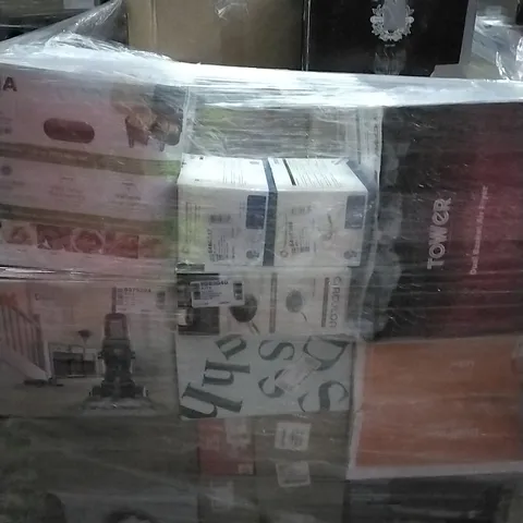 PALLET OF APPROXIMATELY 53 UNPROCESSED RAW RETURN HOUSEHOLD AND ELECTRICAL GOODS TO INCLUDE;