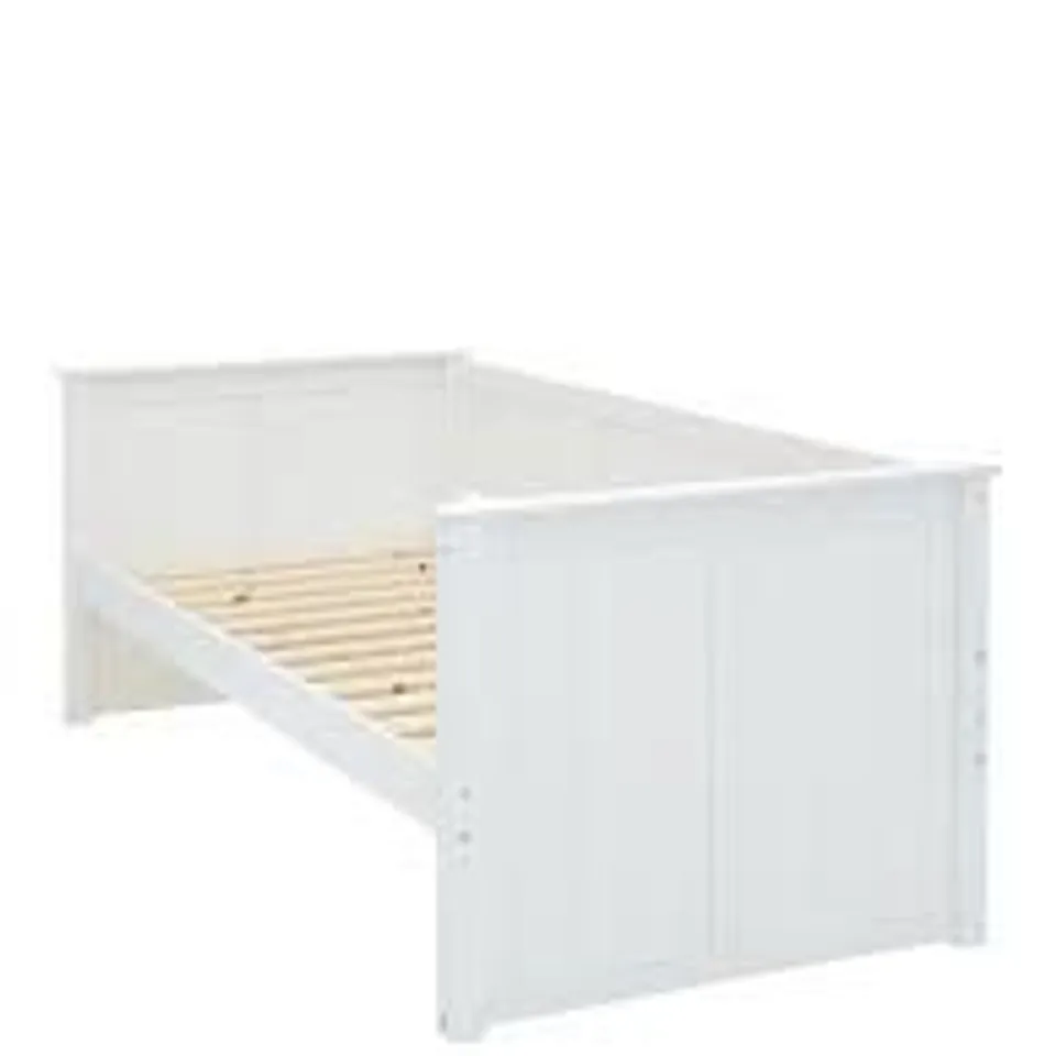 BOXED GRADE 1 CLASSIC NOVARA DAY BED FRAME - WHITE (2 BOXES) RRP £199.99