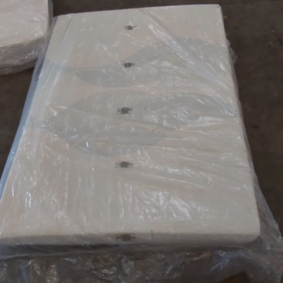 QUALITY BAGGED 4'6" DOUBLE 3 ZONE MEMORY FOAM MATTRESS 