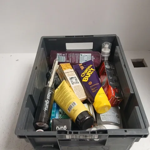 TOTE OF APPROXIMATELY 20 ASSORTED COSMETICS TO INCLUDE: ALPECIN GREY ATTACK 