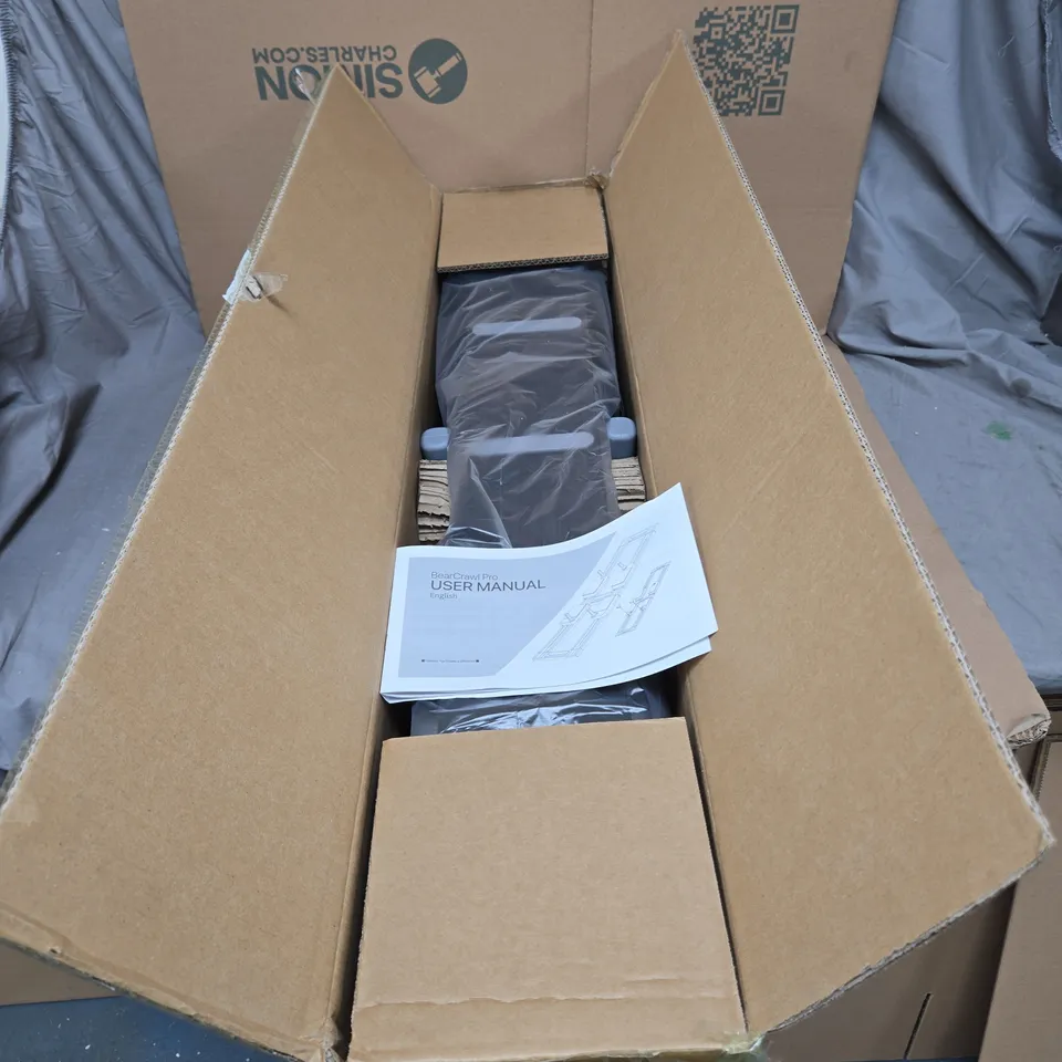 BEAR CRAWL PRO FITNESS DEVICE BLACK, BOXED WITH INSTRUCTIONS