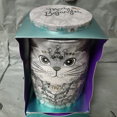 MONTY BOJANGLES DIAMOND SNOW CAT TIN