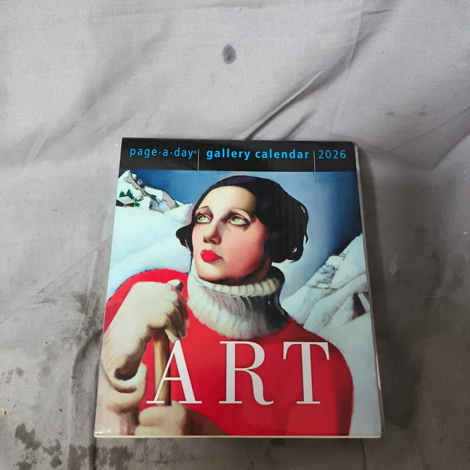 PAGE-A-DAY GALLERY CALENDAR 2026 – ART