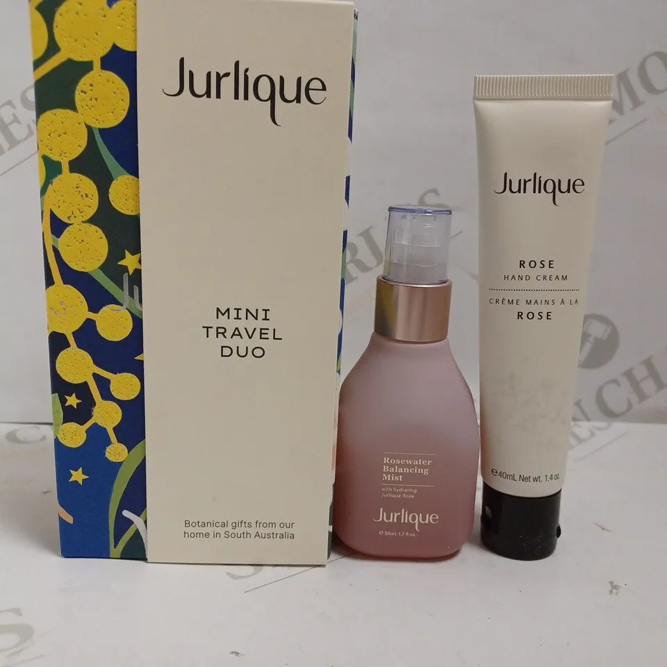 JURLIQUE MINI TRAVEL DUO INCLUDING BALANCING MIST (50ML) AND HAND CREAM (40ML)