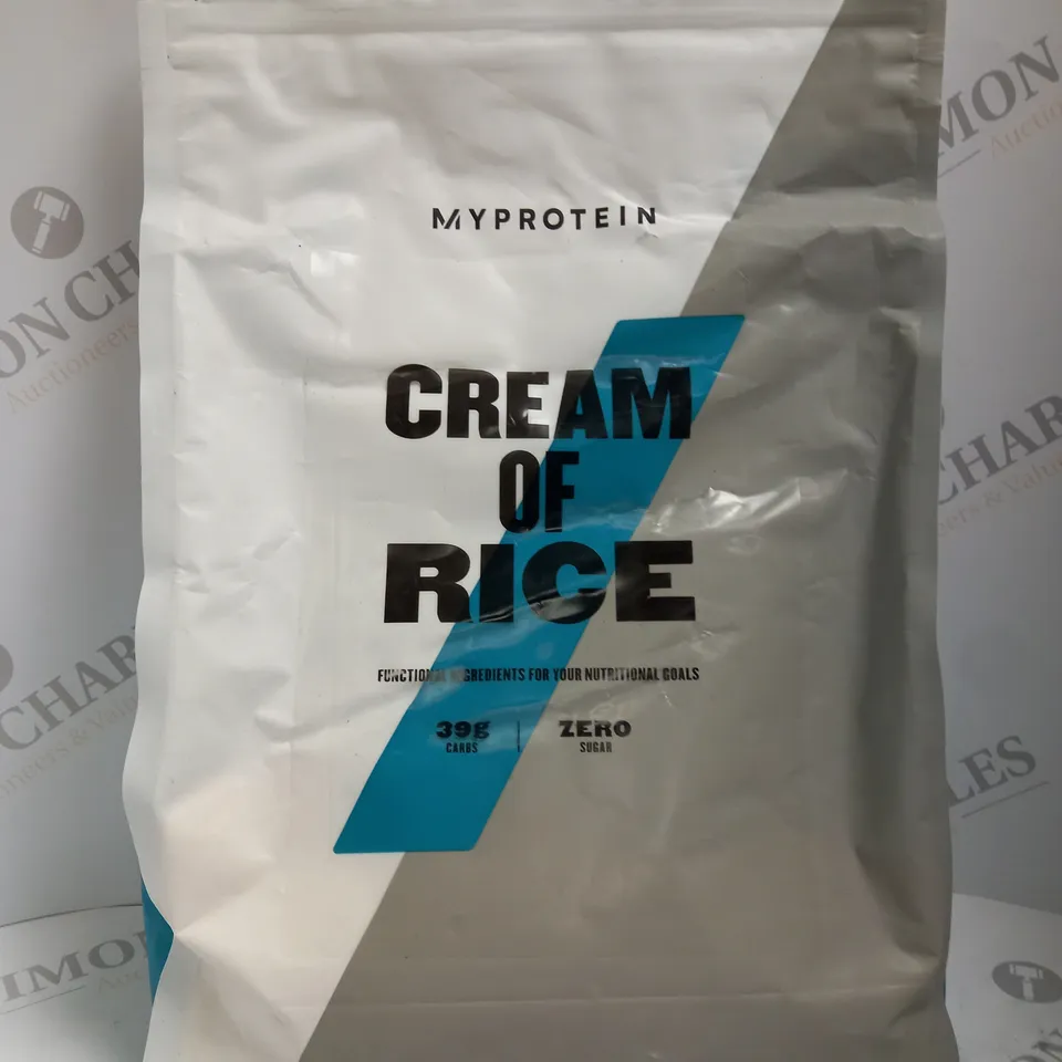 MY PROTEIN CREAM OF RICE UNFLAVOURED 2.5KG 