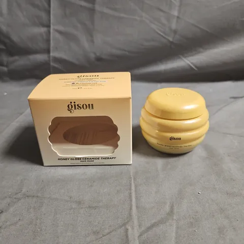 GISOU HONEY GLOSS CERAMIDE THERAPY HAIR MASK - 75ML, BOXED