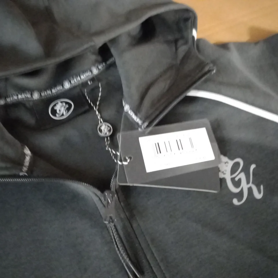 GYM KING FLEXI POLY TRACKSUIT TOP - UK L