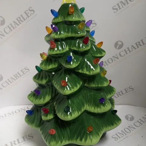 MR CHRISTMAS ILLUMINATED CERAMIC NOSTALGIC TREE