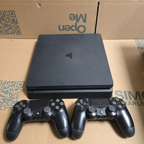 SONY PLAYSTATION 4 CONSOLE WITH CONTROLLERS 