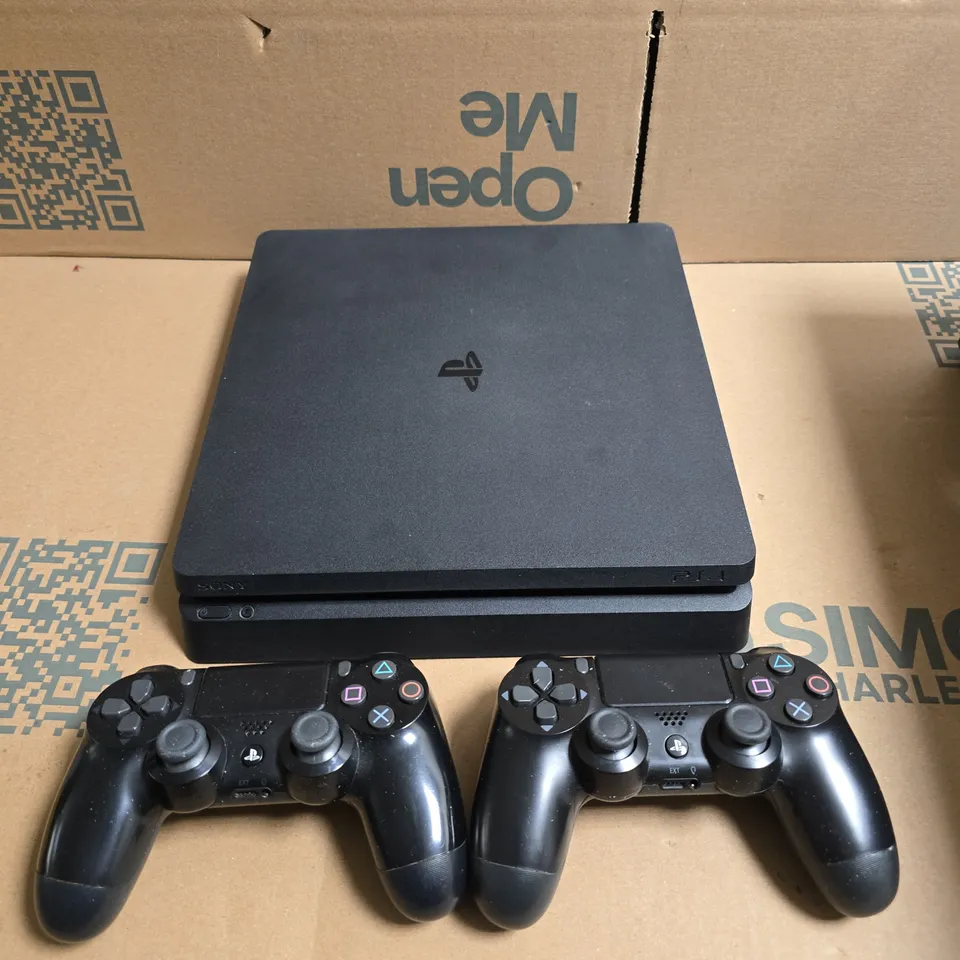 SONY PLAYSTATION 4 CONSOLE WITH CONTROLLERS