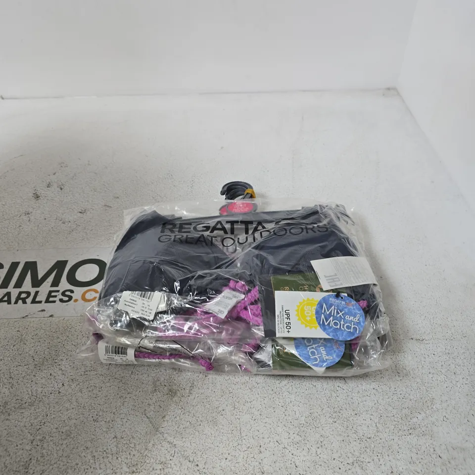 BOX OF APPROXIMATELY 50 BRAND NEW ANDRELLIA BIKINI TOP - NAVY - SIZE UK 16 