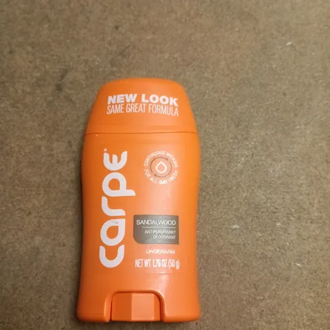 ANTIPERSPIRANT DEODORANT STICK – SANDALWOOD, 50 G (ORANGE PACKAGING)