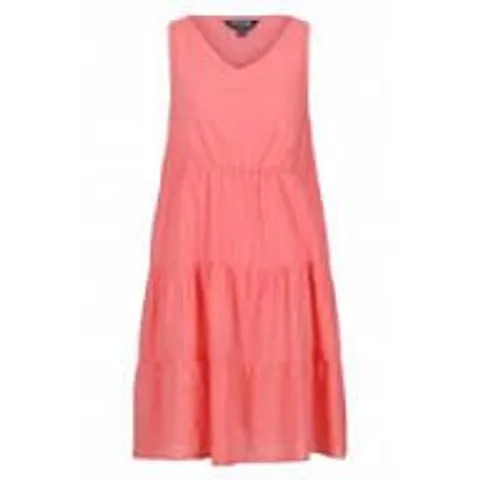 REGATTA ZARIAH PEACH BLOOM DRESS SIZE 12