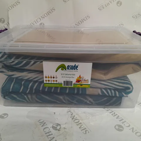 ASUDE 30LITRE STORAGE BOX