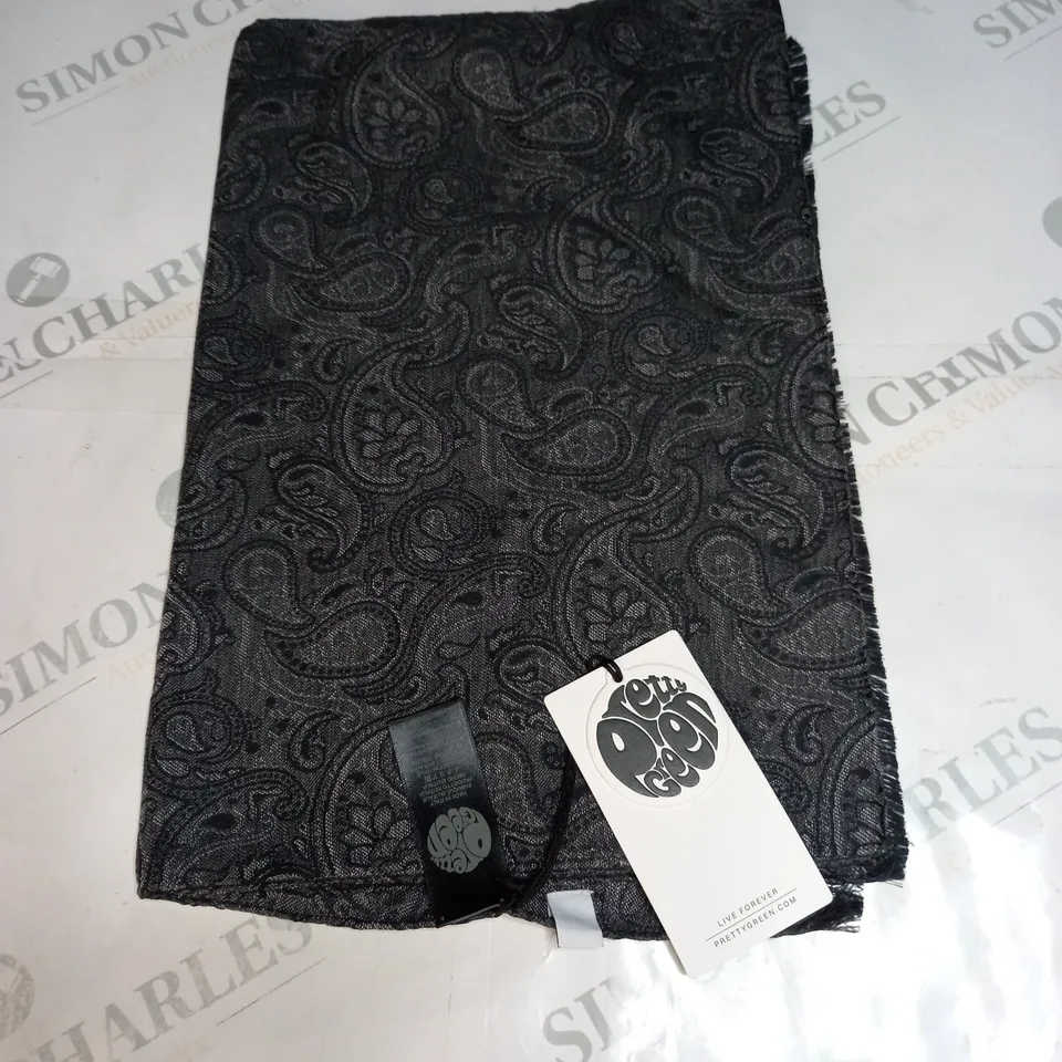 PRETTY GREEN TONAL PAISLEY SCARF