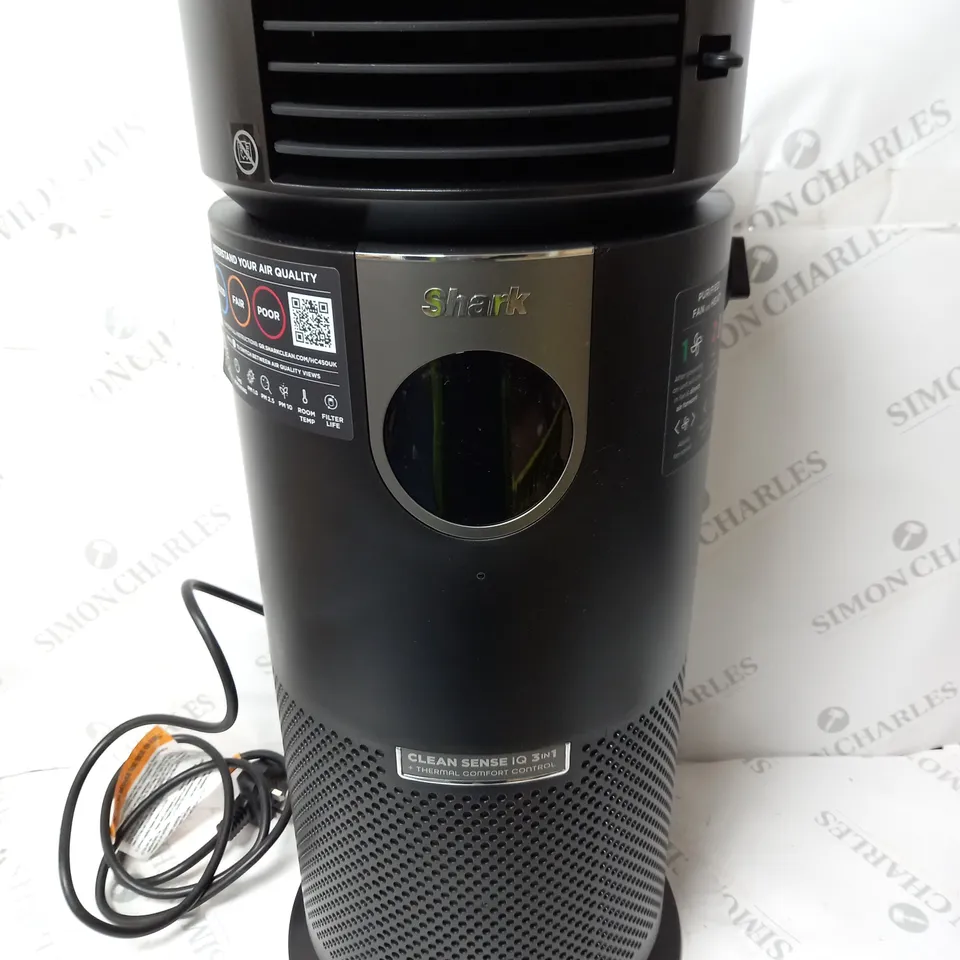 BOXED SHARK 3-IN-1 AIR PURIFIER, HEATER & FAN HC450